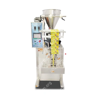 Автоматическая фасовочно-упаковочная машина DXDK-320RH-E (нерж., сашет 75*90 мм, 25-35 мл, W пленки 150 мм, датер в губках, насечка, зубч. нож.)