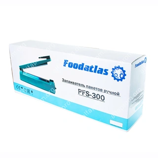 Запайщик пакетов ручной PFS-300 (металл, 2 мм) Foodatlas Pro