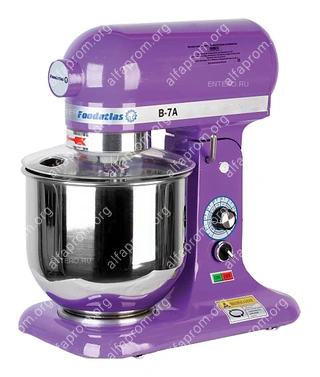 Миксер планетарный Foodatlas B-7A Eco фиолетовый