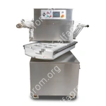 Полуавтоматический запайщик лотков ротационного типа HVT-450R (нерж.СКИН) (4 лотка,187*137*120)