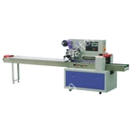 Горизонтальная упаковочная машина DXDZ-450B NEW (3 серв., H-100mm, L130-450mm, S400mm, 50-180mm, краш., трансп, рег.форм еврослот)