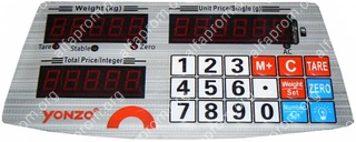 Торговые весы Foodatlas 30кг/1гр YZ-506