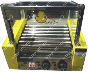 Аппарат приготовления хот-догов WY-007 (Mini) (AR) гриль роликовый