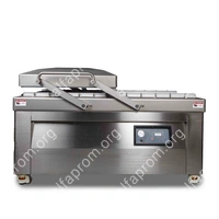 Напольный вакуумный упаковщик HVC-720S/2B-G (нерж., газ, обрезка, эл панель)